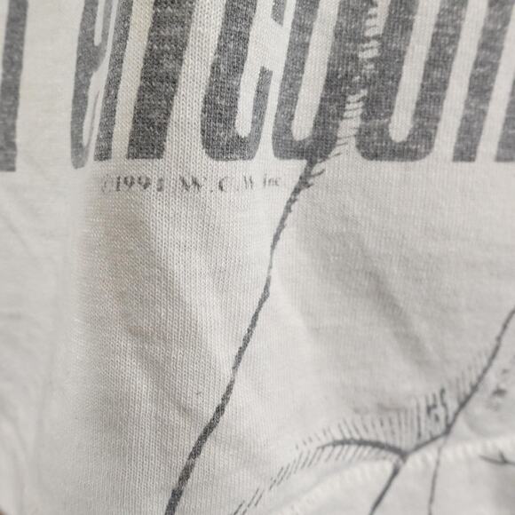 Vintage Sting Shirt Fatal Encounter 1991 Wrestling Single Stitch 90s 1991 AOP - Picture 4 of 13